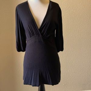 BCBGMaxazria V-neck Blouse